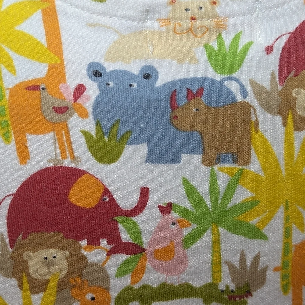 Zutano Baby Animal Print Romper